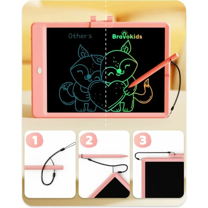 Bravokids 10 Inch LCD Writing Tablet for Kids