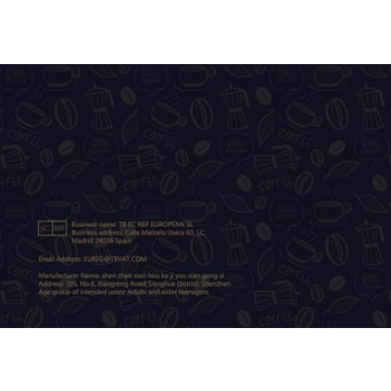 homEdge Mini Porcelain Espresso Cup Set of 6 Multicolor