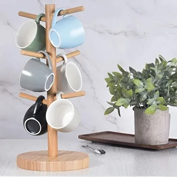 homEdge Mini Porcelain Espresso Cup Set of 6 Multicolor