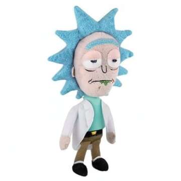 Funko Rick and Morty - Bored Plush Figure for Collectors
