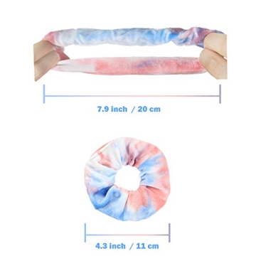 Stylish IVARYSS Velvet Scrunchies - 12 Colorful Hair Ties