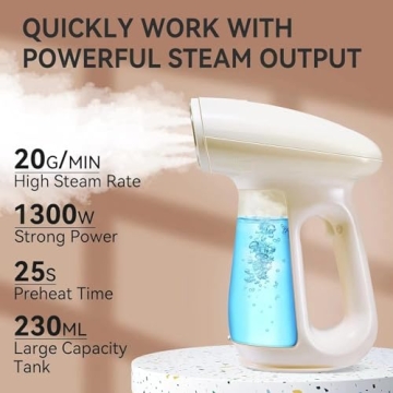 1300W Bear Handheld Clothes Steamer with Aromatherapy
