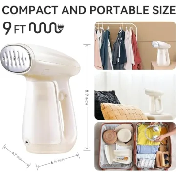 1300W Bear Handheld Clothes Steamer with Aromatherapy