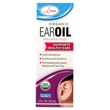 Wally's Natural Organic Ear Oil, 0.5 Ounce