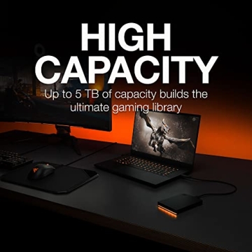 Seagate FireCuda 1TB RGB Gaming Hard Drive USB 3.2