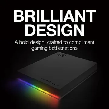 Seagate FireCuda 1TB RGB Gaming Hard Drive USB 3.2
