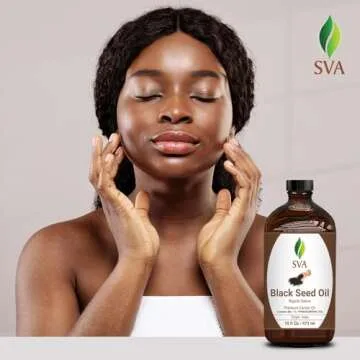 SVA Black Seed Oil - 100% Natural for Skin & Hair Care