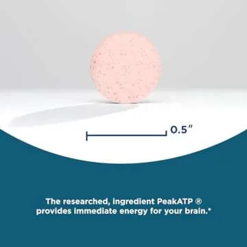 Seeking Health Brain Nutrients, Brain Fog and Memory Support, Cognitive Function and Energy Support, Focus and Concentration Supplement (60 lozenges)