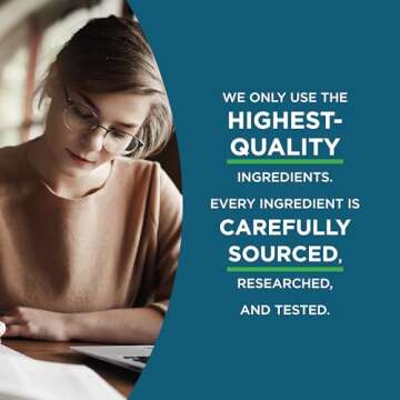 Seeking Health Brain Nutrients, Brain Fog and Memory Support, Cognitive Function and Energy Support, Focus and Concentration Supplement (60 lozenges)