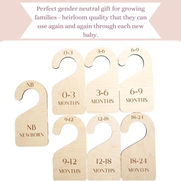 Modern Baby Closet Dividers for Nursery Organization