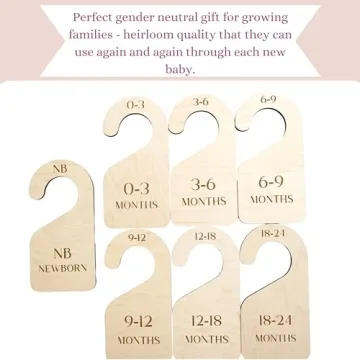 Modern Baby Closet Dividers for Nursery Organization