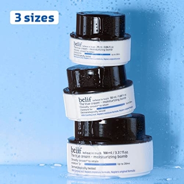 Belief’s True Cream Moisturizing Bomb - Best Hydration for Skin