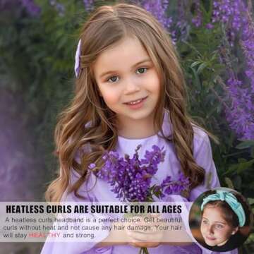 Heatless Velvet Hair Curlers for Effortless Overnight Curls