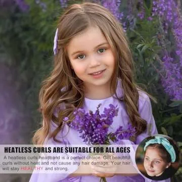 Heatless Velvet Hair Curlers for Effortless Overnight Curls