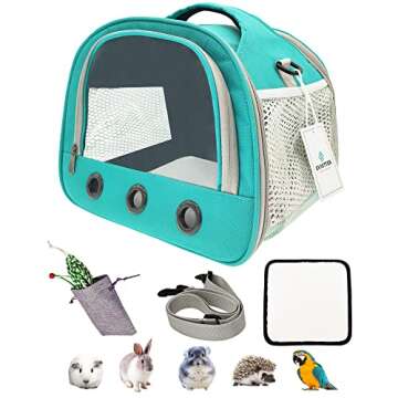 Stylish Small Animal Carrier Bag for Safe Travel