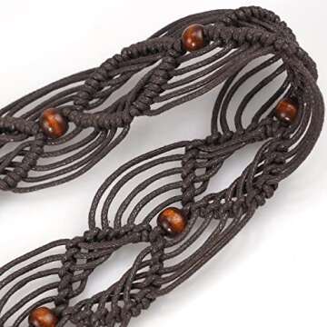 Suyi Boho Braid Belt - Stylish Adjustable Women's Belt