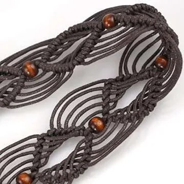 Suyi Boho Braid Belt - Stylish Adjustable Women's Belt