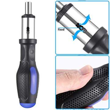 jar-owl 21V Cordless Drill and Household Tool Set