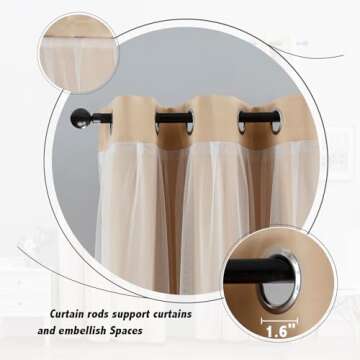 Anytime Double Layer Curtains