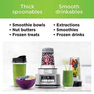 Ninja Foodi SS100 Smoothie Bowl Maker & Nutrient Extractor