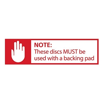 Mercer Industries 300024 24 Grit Sanding Discs 25 Pack