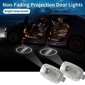 Premium LED Door Light Projectors for Mercedes-Benz