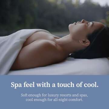 Coop Home Goods Comphy CoolSpa Cooling Pillow Case Set of 2, Dove Grey Queen Size Pillow Covers, Lux...