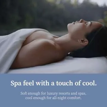 Coop Home Goods Comphy CoolSpa Cooling Pillow Case Set of 2, Dove Grey Queen Size Pillow Covers, Lux...