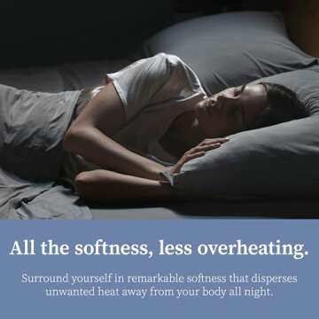 Coop Home Goods Comphy CoolSpa Cooling Pillow Case Set of 2, Dove Grey Queen Size Pillow Covers, Luxury Spa, Breathable, Hotel Quality Pillow Cases