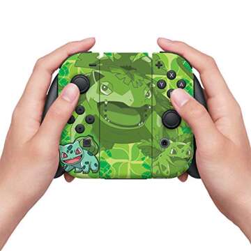 Nintendo Switch Bulbasaur Skin Set for Ultimate Protection