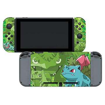 Nintendo Switch Bulbasaur Skin Set for Ultimate Protection