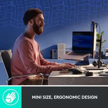 Logitech MX Mechanical Mini Wireless Illuminated Keyboard, Tactile Quiet Switches, Backlit, Bluetooth, USB-C, macOS, Windows, Linux, iOS, Android, Metal