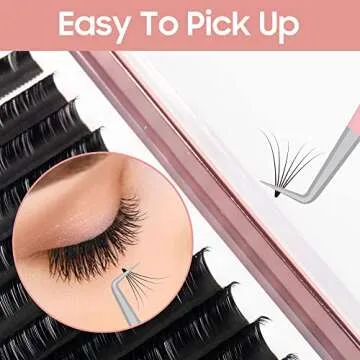 Fiber Tip Lash Tweezers for Precision Eyelash Extensions
