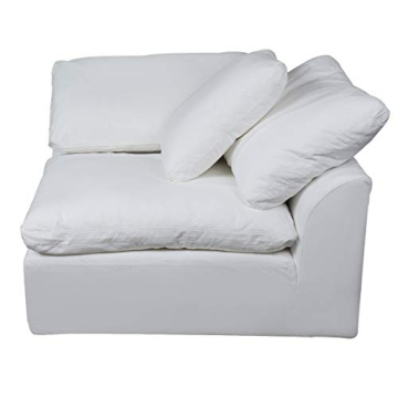 Sunset Trading White Modular Performance Sectional Sofa