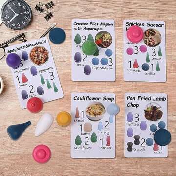 Candywood Rainbow Wooden Loose Parts for Children 3-5