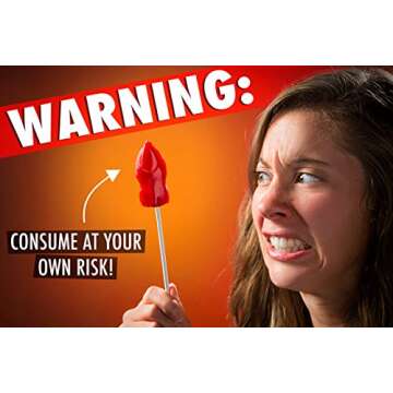 Toe of Satan Lollipop for Extreme Spicy Challenge