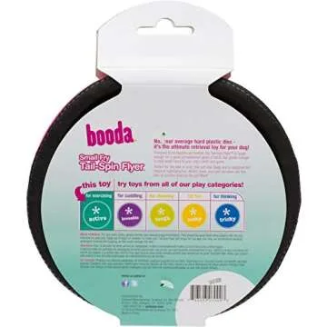 Chuckit! Petmate Booda Tail-Spin Flyer Floating Dog Frisbee, Multi, 10-Inch