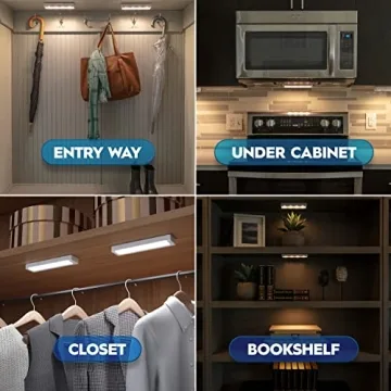 Brilliant Evolution Stick On Touch Wireless Lights - 2 Pack