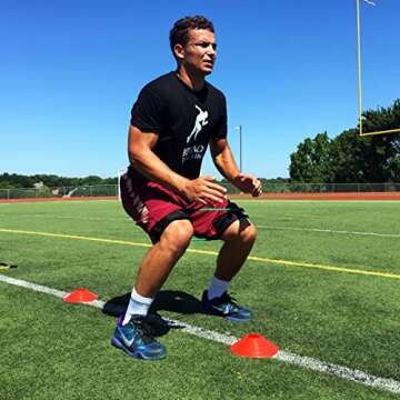 Kbands Speed and Strength Leg Resistance Bands - Youth to Advanced Athletes