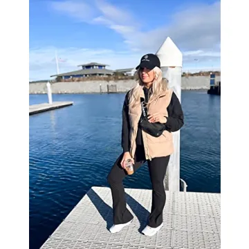 Stylish Springrain Womens Oversized Puffer Vest for Winter