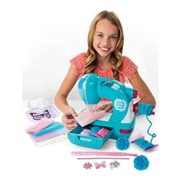 Cool Maker - Sew N’ Style Sewing Machine with Pom-Pom Maker Attachment (Edition May Vary)