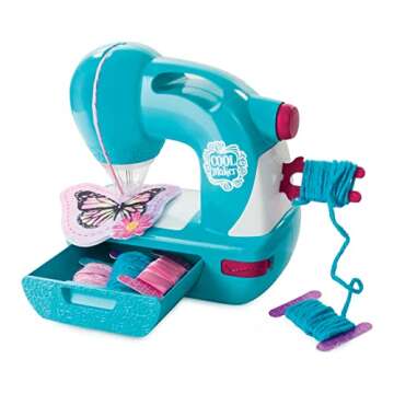 Cool Maker - Sew N’ Style Sewing Machine with Pom-Pom Maker Attachment (Edition May Vary)