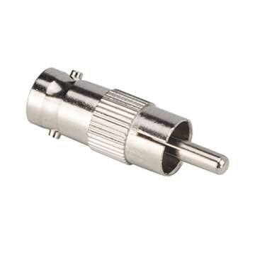 ZOSI 10 Pack BNC Female Jack to RCA Male Coaxial Cable Connector Adapter for CCTV Security Camera Sy...