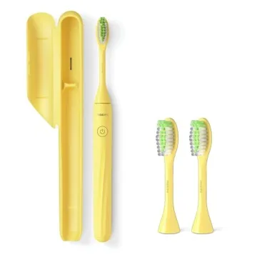 Philips Sonicare One Toothbrush, Electric Battery Powered Toothbrush with Sleek Travel Case and 2pk ...