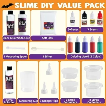 JOYIN Halloween Slime Kit - Spooky DIY Fun for Kids