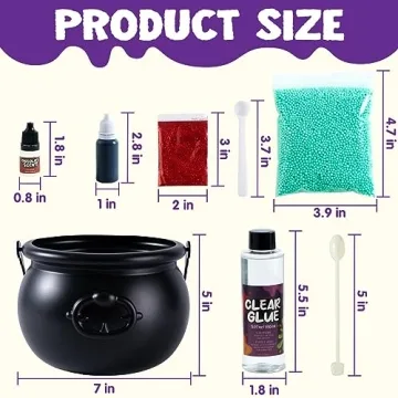 JOYIN Halloween Slime Kit - Spooky DIY Fun for Kids