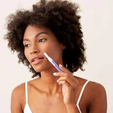 Plum Beauty Personal Hair Trimmer, Painless Hair Removal, Compact, Portable Design