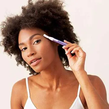Plum Beauty Personal Hair Trimmer, Painless Hair Removal, Compact, Portable Design
