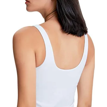 POSHDIVAH Women's Sports Bra Comfortable Workout Top
