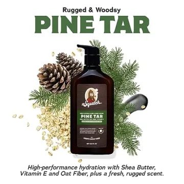 Dr. Squatch Men's Natural Lotion - 24-hour Hydration